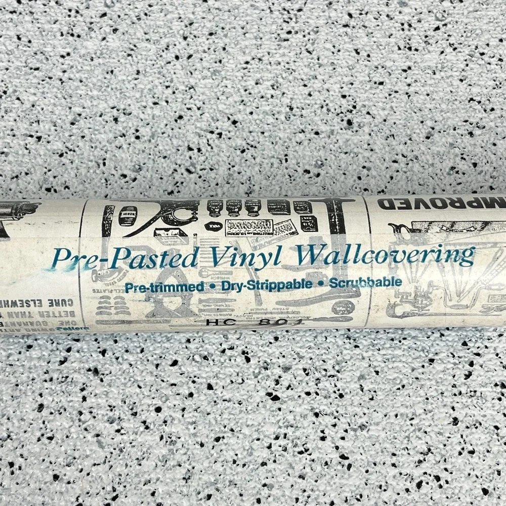 Vintage Thomas Industries‎ Wallpaper Advertisement Print Black White 20.5